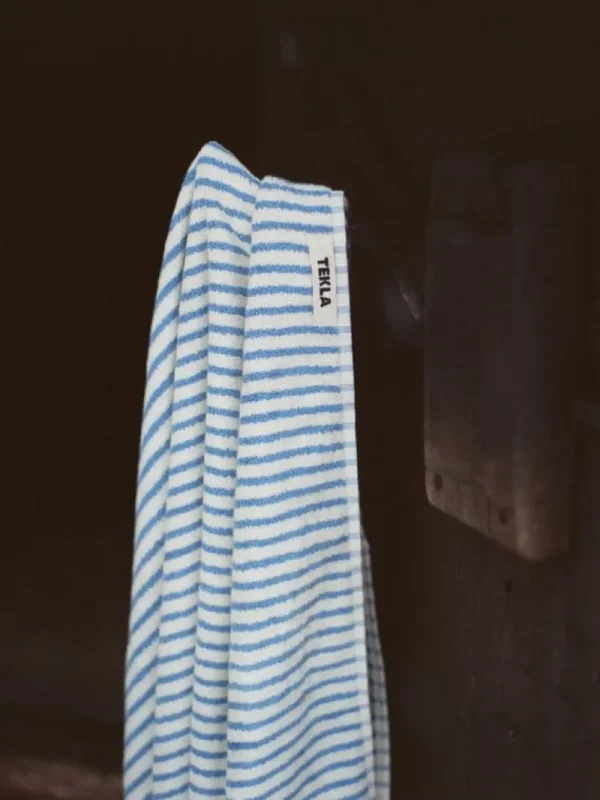 Kinder Tekla Textilien Für Kinder | Badezimmertextilien^Badetuch, coastal stripes