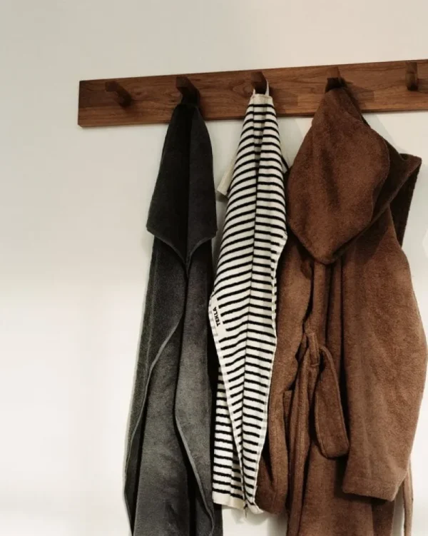 Tekla Badezimmertextilien^Händehandtuch, Kodiak Stripes