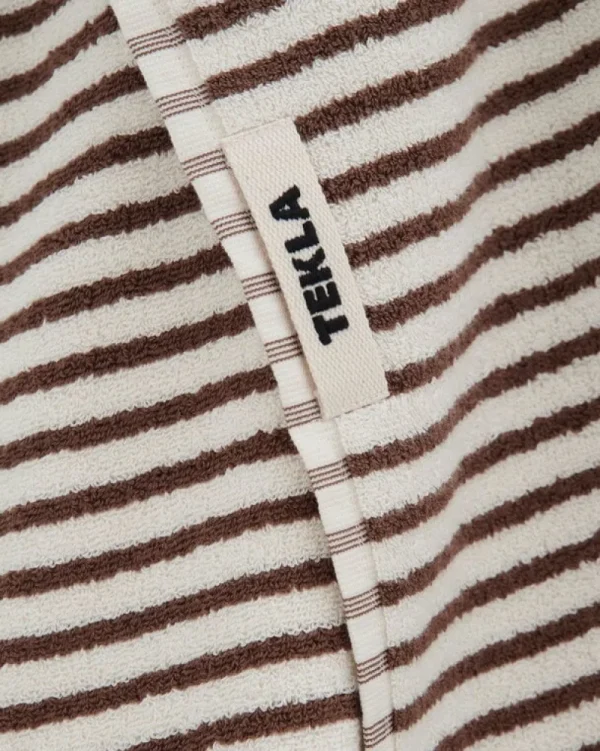 Tekla Badezimmertextilien^Händehandtuch, Kodiak Stripes