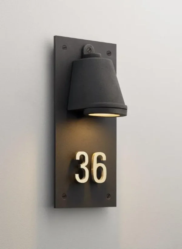 Tekna Wandleuchten-Spreaderlight Wandleuchte, Innen- und Außenbereich, dunkles Bronze