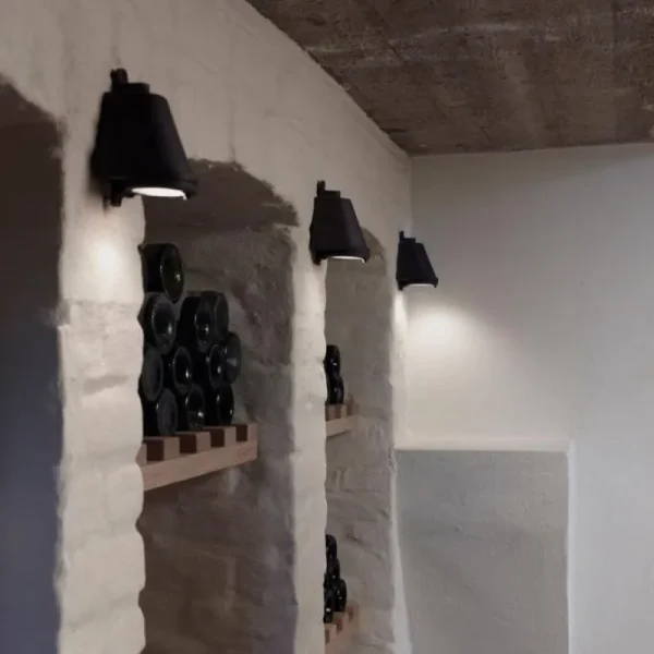 Tekna Wandleuchten-Spreaderlight Wandleuchte, Innen- und Außenbereich, dunkles Bronze