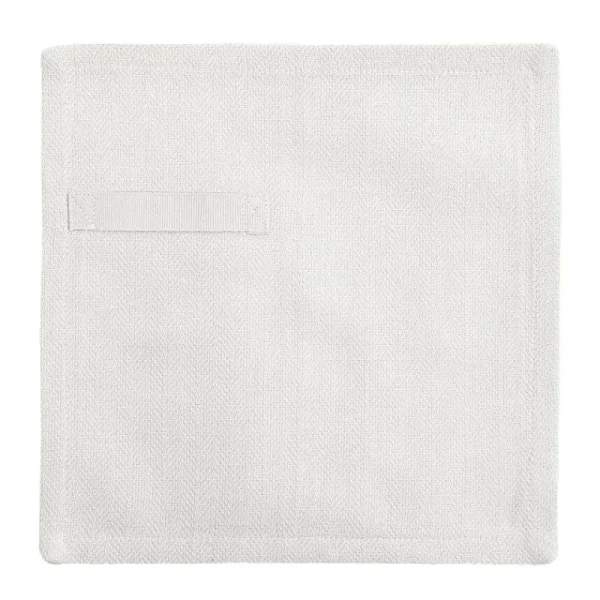 The Organic Company Tischwäsche | Tischwäsche^Everyday Stoffserviette, 4 Stück, Naturweiß