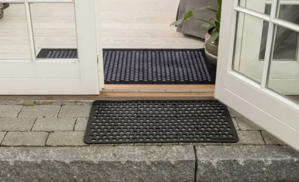 Tica Copenhagen Outdoor-textilien | Teppiche Und Läufer^Dot Fußmatte, 45 x 75 cm, Schwarz