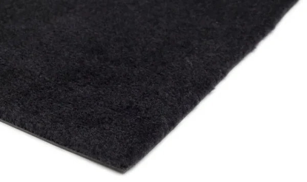 Tica Copenhagen Teppiche Und Läufer^Einfarbiger Uni Teppich, 60 x 90 cm, Schwarz