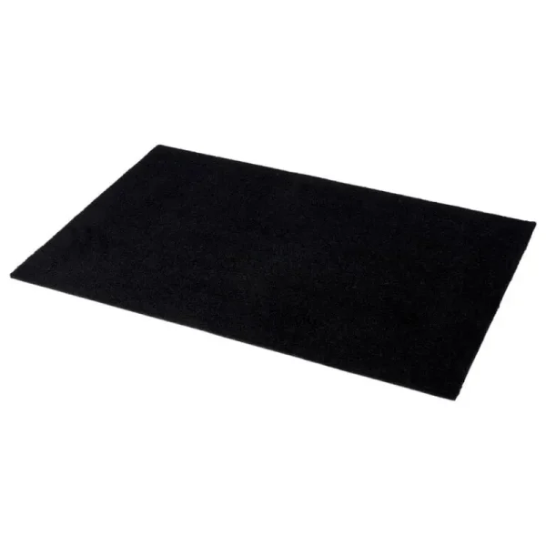 Tica Copenhagen Teppiche Und Läufer^Einfarbiger Uni Teppich, 60 x 90 cm, Schwarz