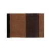 Tica Copenhagen Teppiche Und Läufer^Stripes Horizontal Teppich, 40 x 60 cm, Cognacb. - Dklb. - Schw.