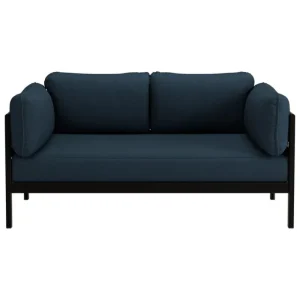 Tapio Anttila Collection Sofas Und Liegen-TIPTOE Easy 2-Sitzer-Sofa, Graphitschwarz - Mitternachtsblau