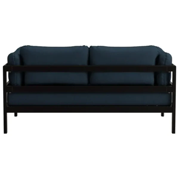 Tapio Anttila Collection Sofas Und Liegen-TIPTOE Easy 2-Sitzer-Sofa, Graphitschwarz - Mitternachtsblau