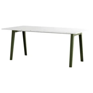 Muuto Tische-TIPTOE New Modern Tisch, 190 x 95 cm, rec. Kunststoff - Rosmaringrün