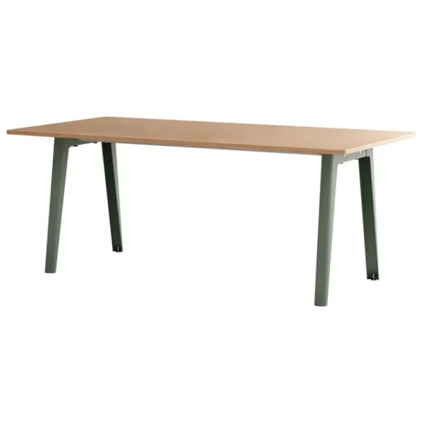 Artek Tische-TIPTOE New Modern Tisch, 190 x 95 cm, Eiche - Eukalyptusgrau