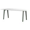 TIPTOE Tische-New Modern Tisch, 190 x 95 cm, rec. Kunststoff - Eukalyptusgrau