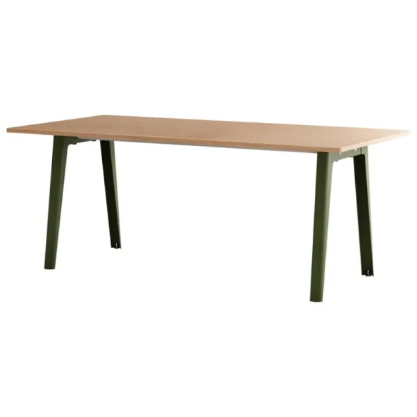 TIPTOE Tische-New Modern Tisch, 190 x 95 cm, Eiche - Rosmaringrün