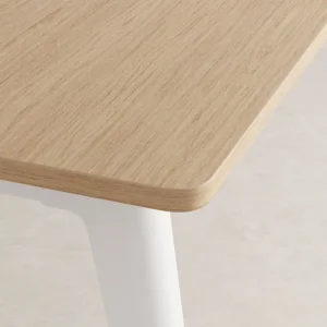 Stolab Tische-TIPTOE New Modern Tisch, 190 x 95 cm, Eiche - Wolkenweiß