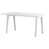 HAY Tische-TIPTOE New Modern Tisch, 160 × 95 cm, recycelter Kunststoff - Weiß