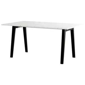 HAY Tische-TIPTOE New Modern Tisch, 160 × 95 cm, rec. Kunststoff - Graphitschwarz