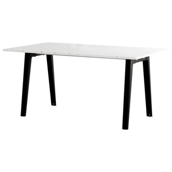 HAY Tische-TIPTOE New Modern Tisch, 160 × 95 cm, rec. Kunststoff - Graphitschwarz