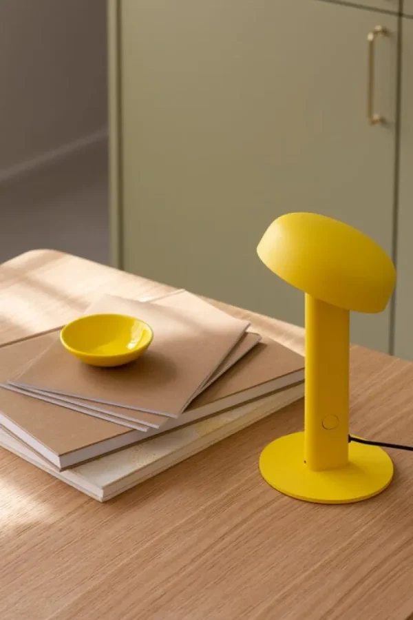 AGO Tischlampen-TIPTOE Nod Tischleuchte, Naples Yellow