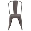 Stolab Sitzgelegenheiten-Tolix Chair A, mattes Gris de Paris