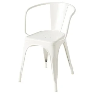 Artek Sitzgelegenheiten-Tolix Sessel A56, glänzend weiß