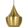 Warm Nordic Deckenleuchten-Tom Dixon Beat Fat LED Pendelleuchte, Messing gebürstet