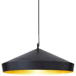 GUBI Deckenleuchten-Tom Dixon Beat Flat LED Pendelleuchte, Schwarz