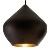 Marset Deckenleuchten-Tom Dixon Beat Stout LED-Pendelleuchte, Schwarz