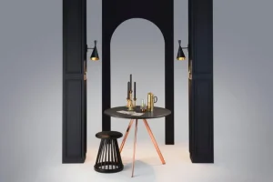 Foscarini Wandleuchten-Tom Dixon Beat Wandleuchte, Schwarz