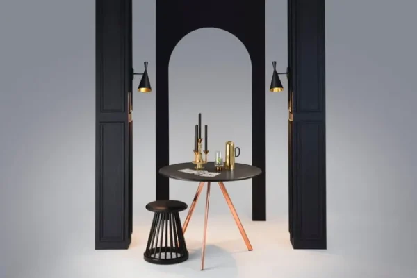 Foscarini Wandleuchten-Tom Dixon Beat Wandleuchte, Schwarz