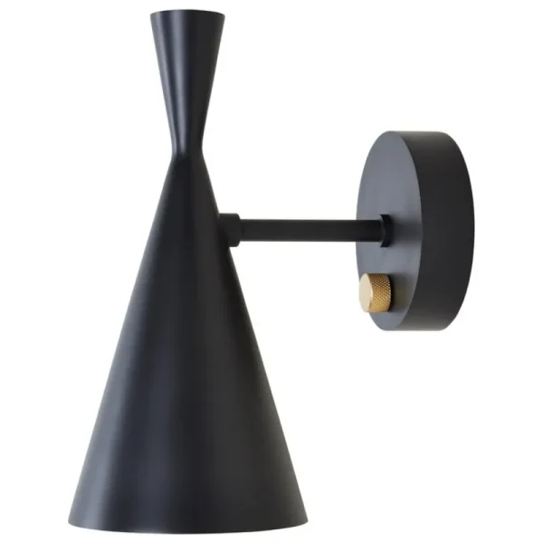 Foscarini Wandleuchten-Tom Dixon Beat Wandleuchte, Schwarz