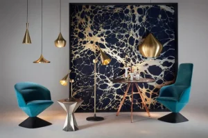 Marset Deckenleuchten-Tom Dixon Beat Wide LED Pendelleuchte, Messing gebürstet