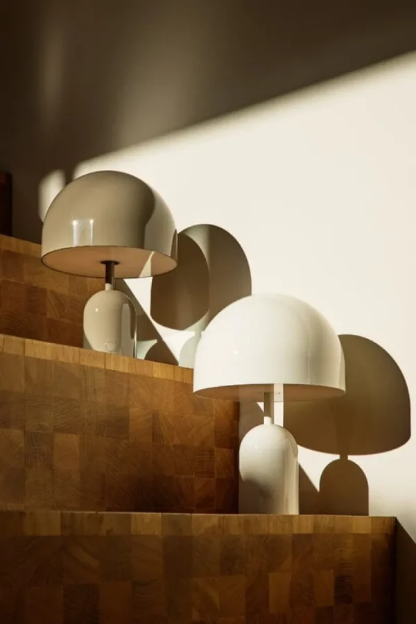 Tom Dixon Tischlampen-Bell LED-Tischleuchte, taupe