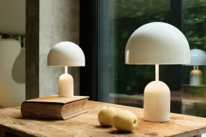 Artemide Tischlampen-Tom Dixon Bell LED-Tischleuchte, weiß