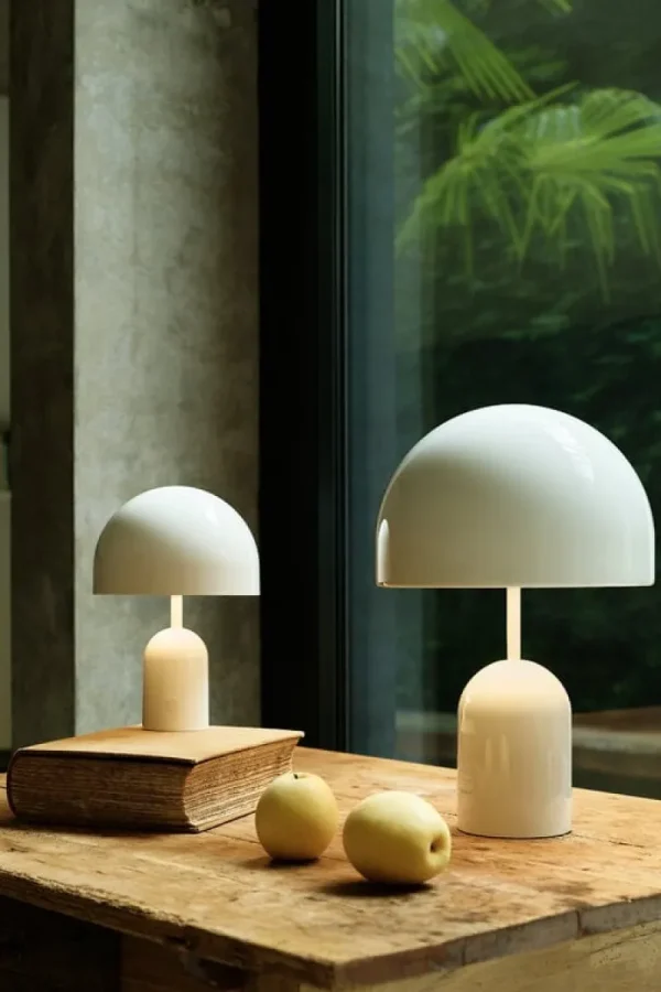 Artemide Tischlampen-Tom Dixon Bell LED-Tischleuchte, weiß