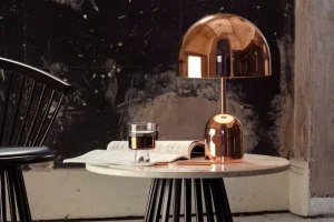 Tom Dixon Tischlampen-Bell Tischleuchte, LED, Kupfer