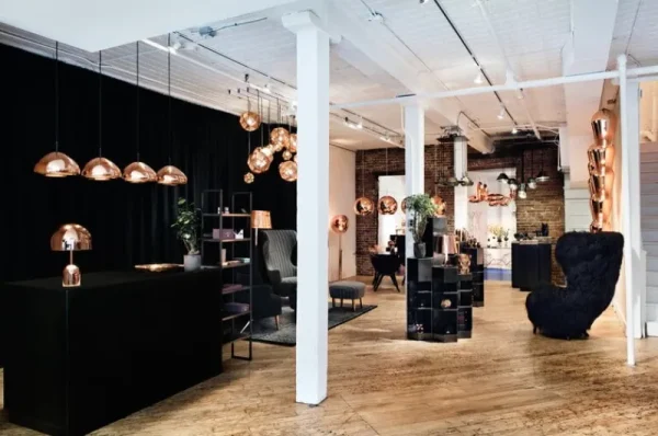 Tom Dixon Tischlampen-Bell Tischleuchte, LED, Kupfer