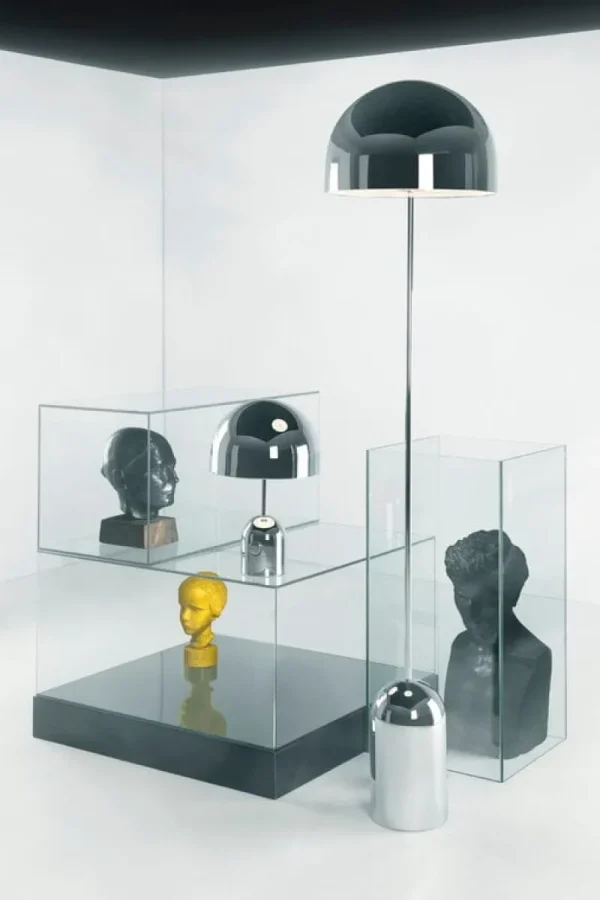 Graypants Tischlampen-Tom Dixon Bell Tischleuchte, LED, silber