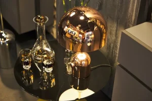 Tom Dixon Tischlampen-Bell Tischleuchte, LED, Kupfer