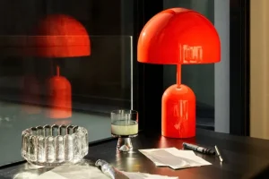 Tom Dixon Tischlampen-Bell Tischleuchte, LED, fluoro