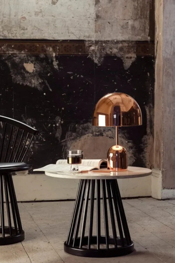 Tom Dixon Tischlampen-Bell Tischleuchte, LED, Kupfer