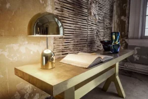 Tom Dixon Tischlampen-Bell Tischleuchte, LED, gold