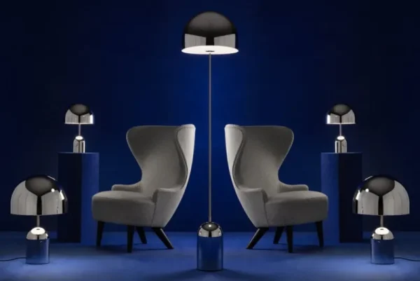 Graypants Tischlampen-Tom Dixon Bell Tischleuchte, LED, silber