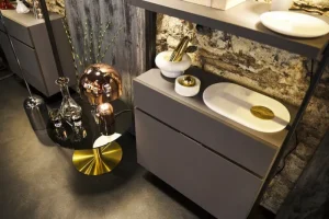 Tom Dixon Tischlampen-Bell Tischleuchte, LED, Kupfer
