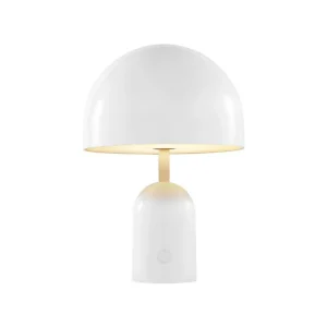 Tom Dixon Außenbeleuchtung | Tischlampen^Bell tragbare LED-Tischleuchte, weiß