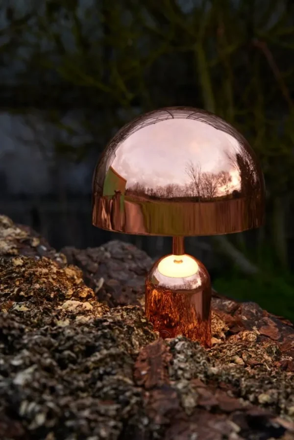 Tom Dixon Außenbeleuchtung | Tischlampen^Bell tragbare LED-Tischleuchte, Kupfer