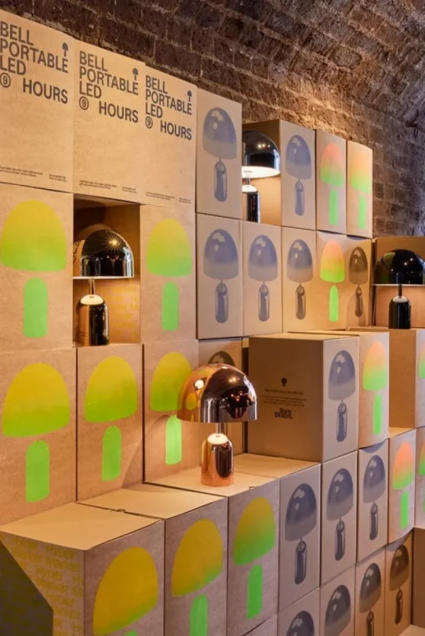 Tom Dixon Außenbeleuchtung | Tischlampen^Bell tragbare LED-Tischleuchte, Kupfer