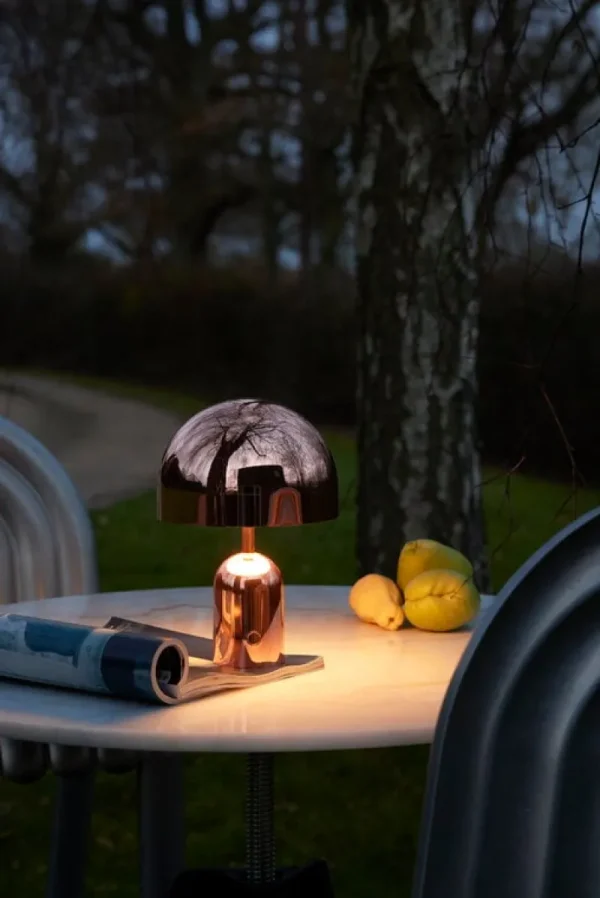 Tom Dixon Außenbeleuchtung | Tischlampen^Bell tragbare LED-Tischleuchte, Kupfer