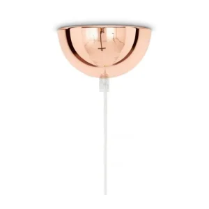 Pilke Lights Deckenleuchten-Tom Dixon Copper LED-Pendelleuchte, rund, 45 cm