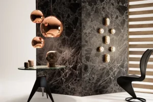 Pilke Lights Deckenleuchten-Tom Dixon Copper LED-Pendelleuchte, rund, 45 cm