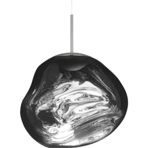 Pilke Lights Deckenleuchten-Tom Dixon Melt LED Pendelleuchte, Chrom