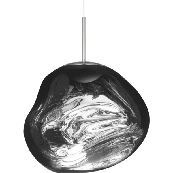 Pilke Lights Deckenleuchten-Tom Dixon Melt LED Pendelleuchte, Chrom